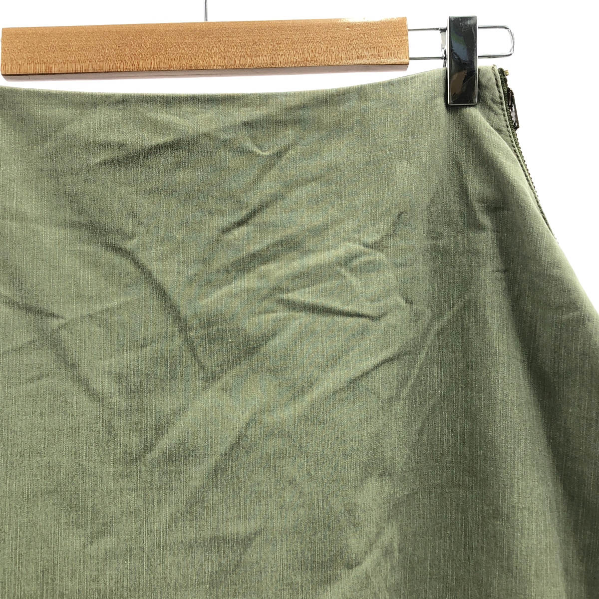 MADISON BLUE / マディソンブルー MI-MOLLET FLARE BACK SATIN SK ミモレ フレア バックサテン スカート