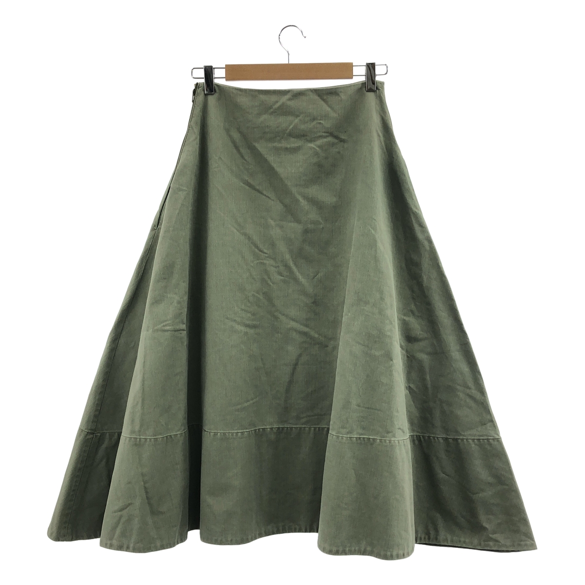 MADISON BLUE / マディソンブルー MI-MOLLET FLARE BACK SATIN SK ミモレ フレア バックサテン スカート