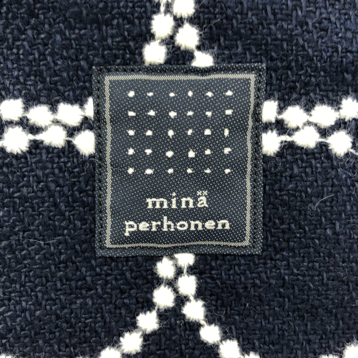 mina perhonen / ミナペルホネン piece,egg bag ピース エッグバッグ