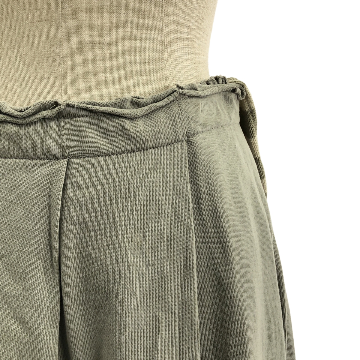 Y's / ワイズヨウジヤマモト コットン ニット フック式 ロングスカート