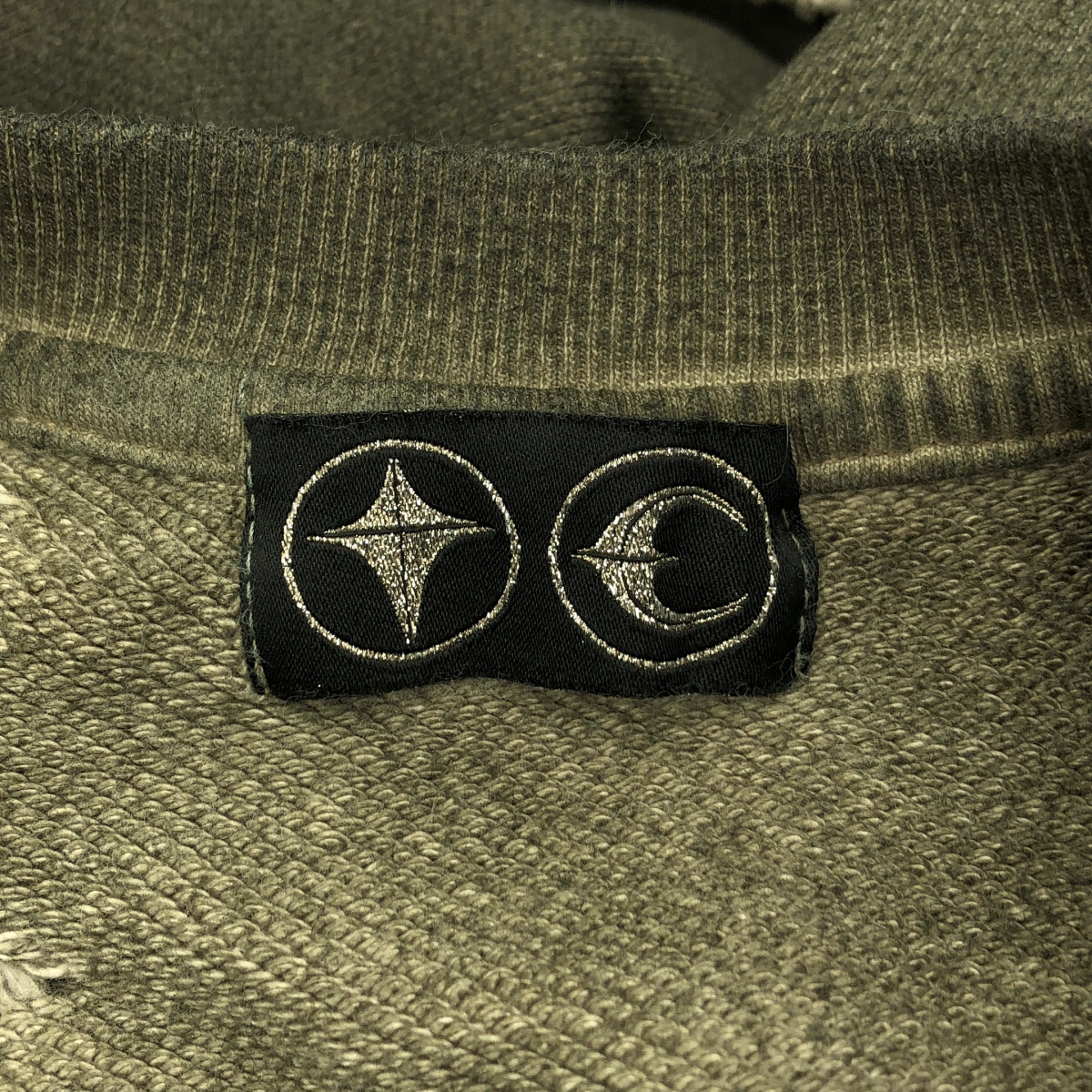 その他 ダメージ加工 ロゴ オーバーシルエット スウェット フーディ