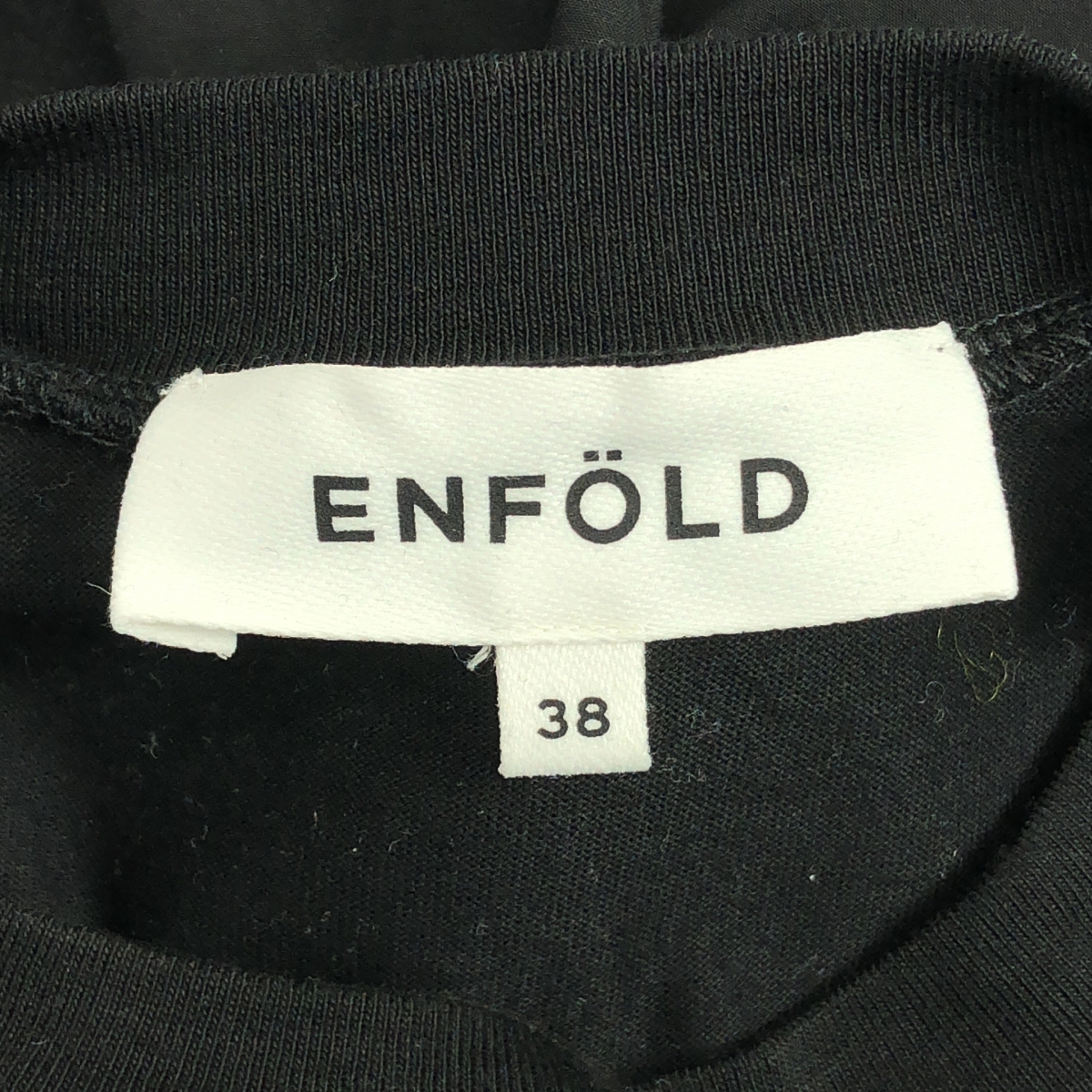 ENFOLD / エンフォルド PULLOVER タイプライター レイヤーライク Tシャツ