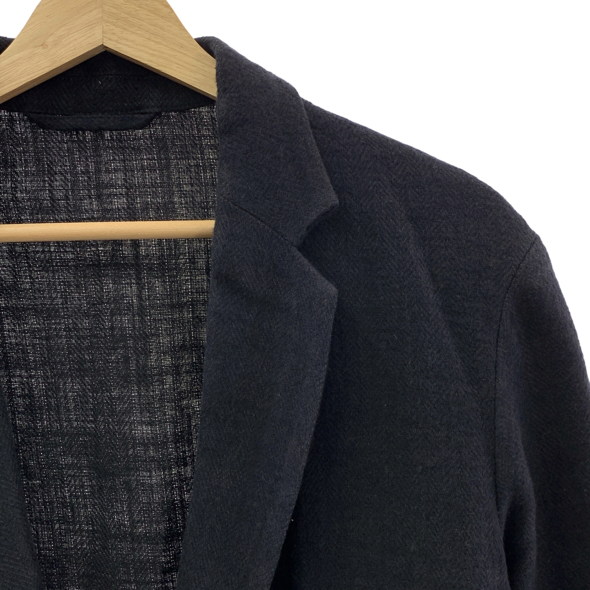 MAATEE&SONS / マーティー&サンズ リネン ヘリンボーン 2B テーラードジャケット