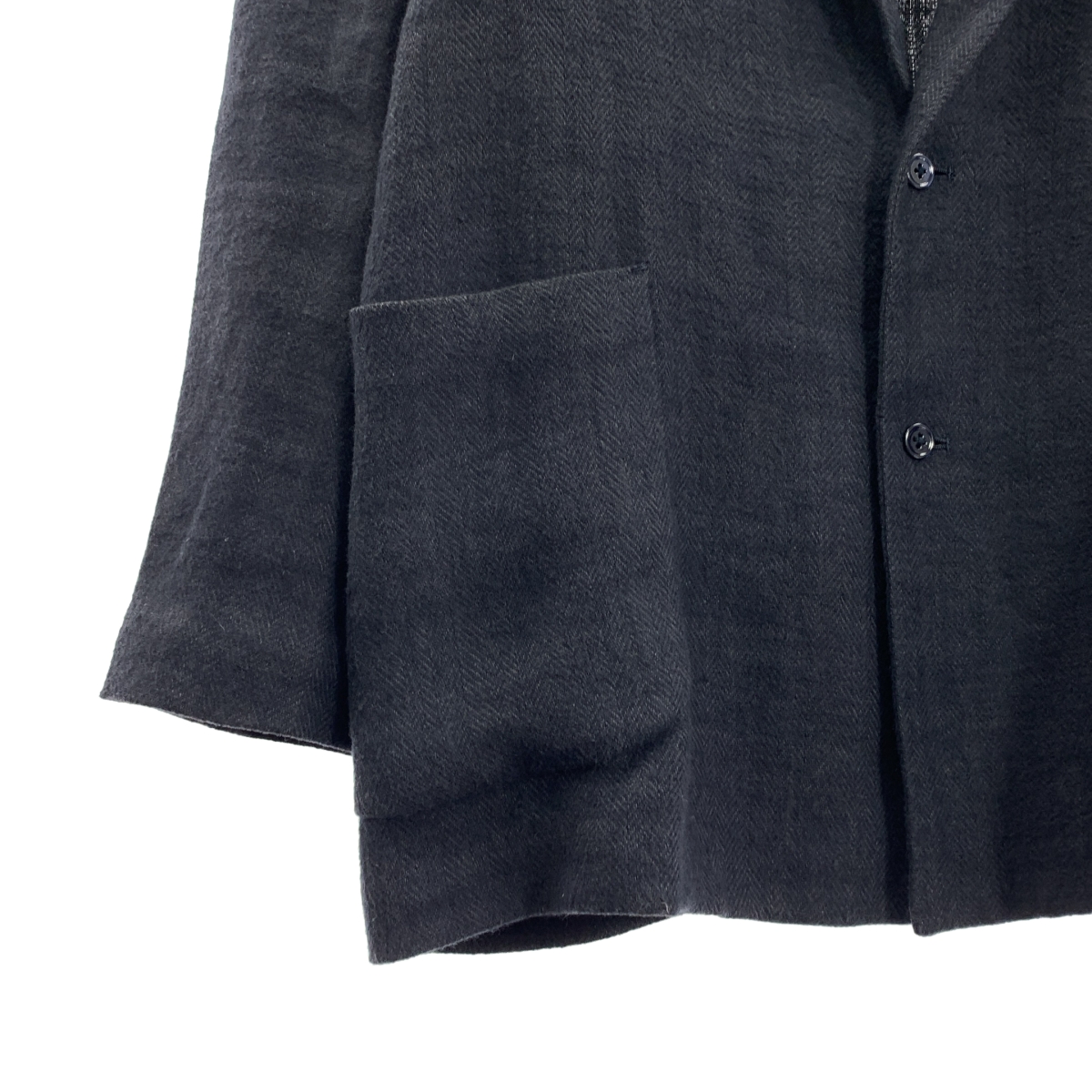 MAATEE&SONS / マーティー&サンズ リネン ヘリンボーン 2B テーラードジャケット