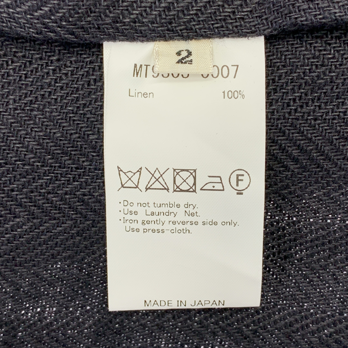MAATEE&SONS / マーティー&サンズ リネン ヘリンボーン 2B テーラードジャケット