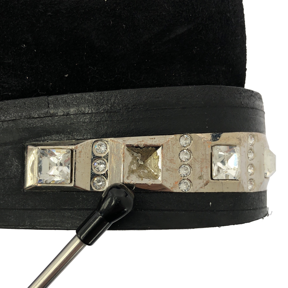 miu miu / ミュウミュウ ビジューヒール ムートンブーツ