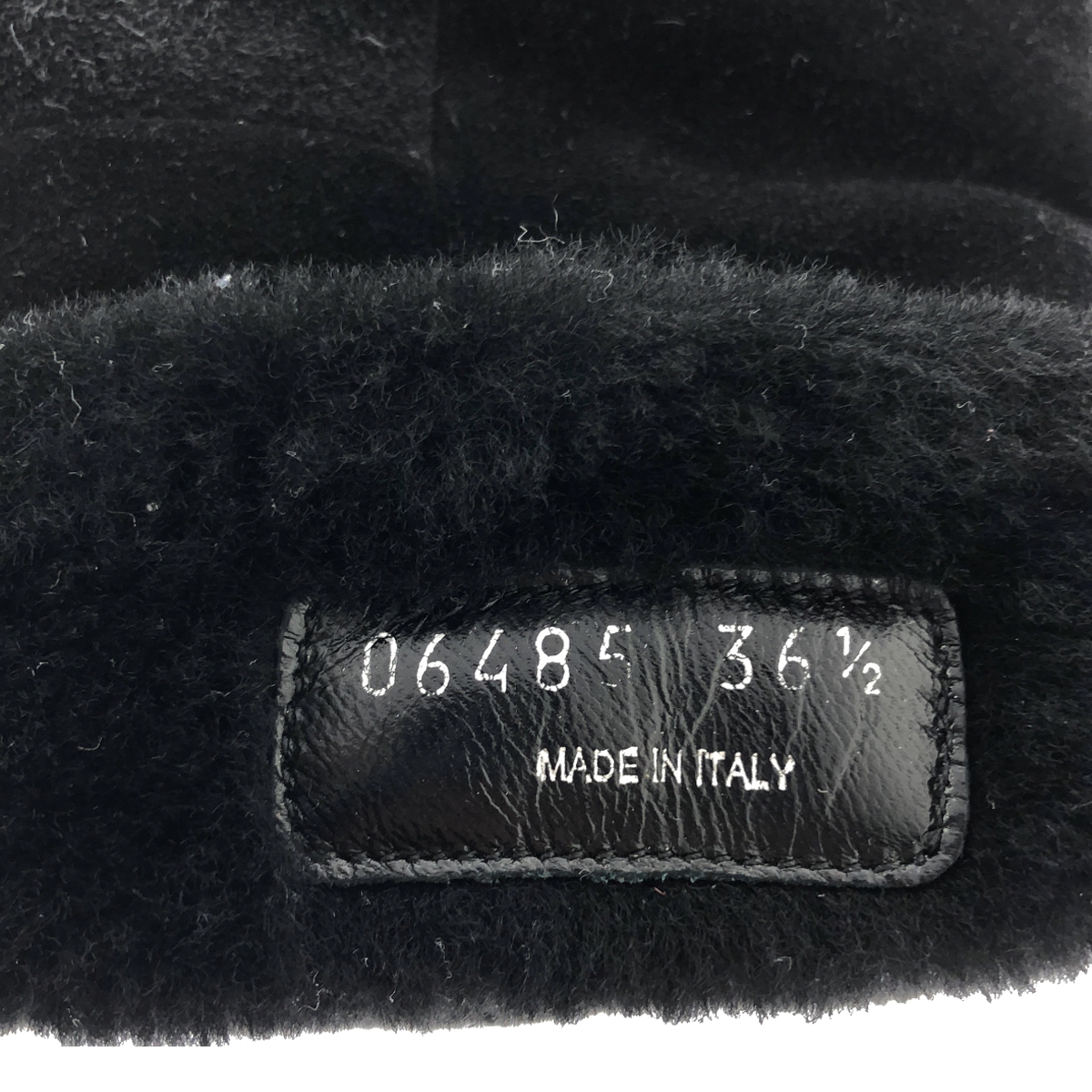 miu miu / ミュウミュウ ビジューヒール ムートンブーツ