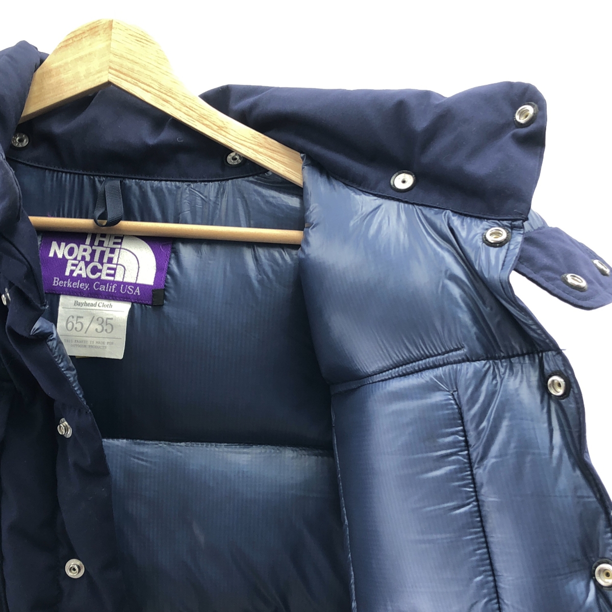 THE NORTH FACE PURPLE LABEL / ザノースフェイスパープルレーベル 65/35 HOODED SIERRA VEST  / ND2359N シエラ ダウンベスト / フード着脱可