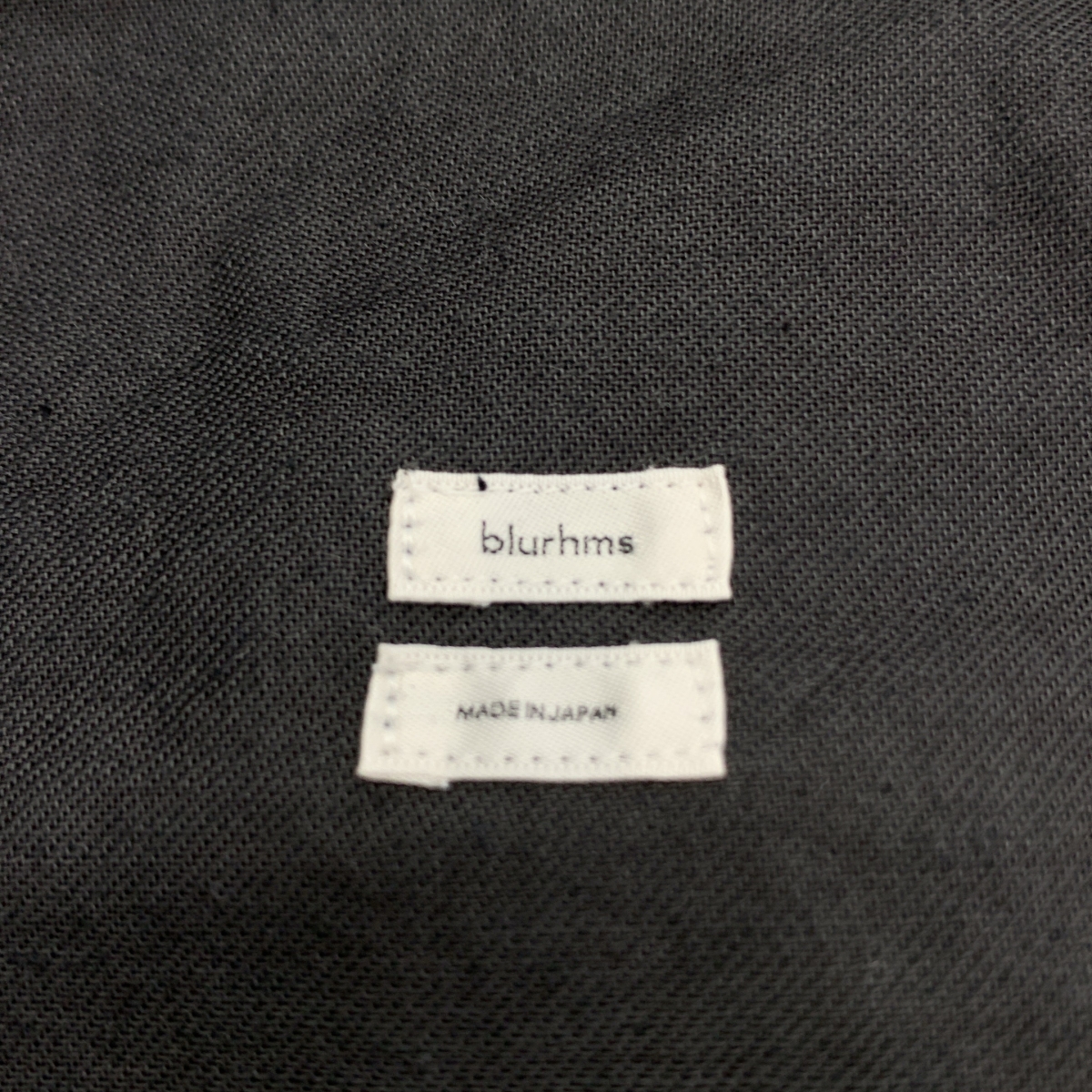 blurhms / ブラームス SILK LINEN F1B PANTS シルクリネン ミリタリーパンツ