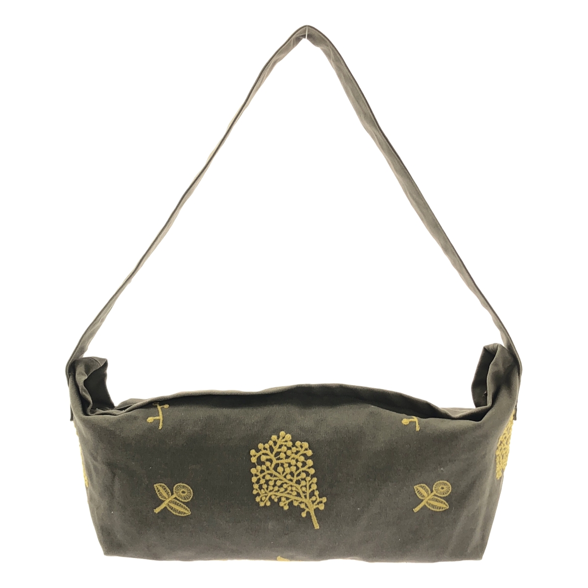 mina perhonen / ミナペルホネン forest parade / フォレストパレード エンブロイダリー ロゴジップ ショルダーバッグ