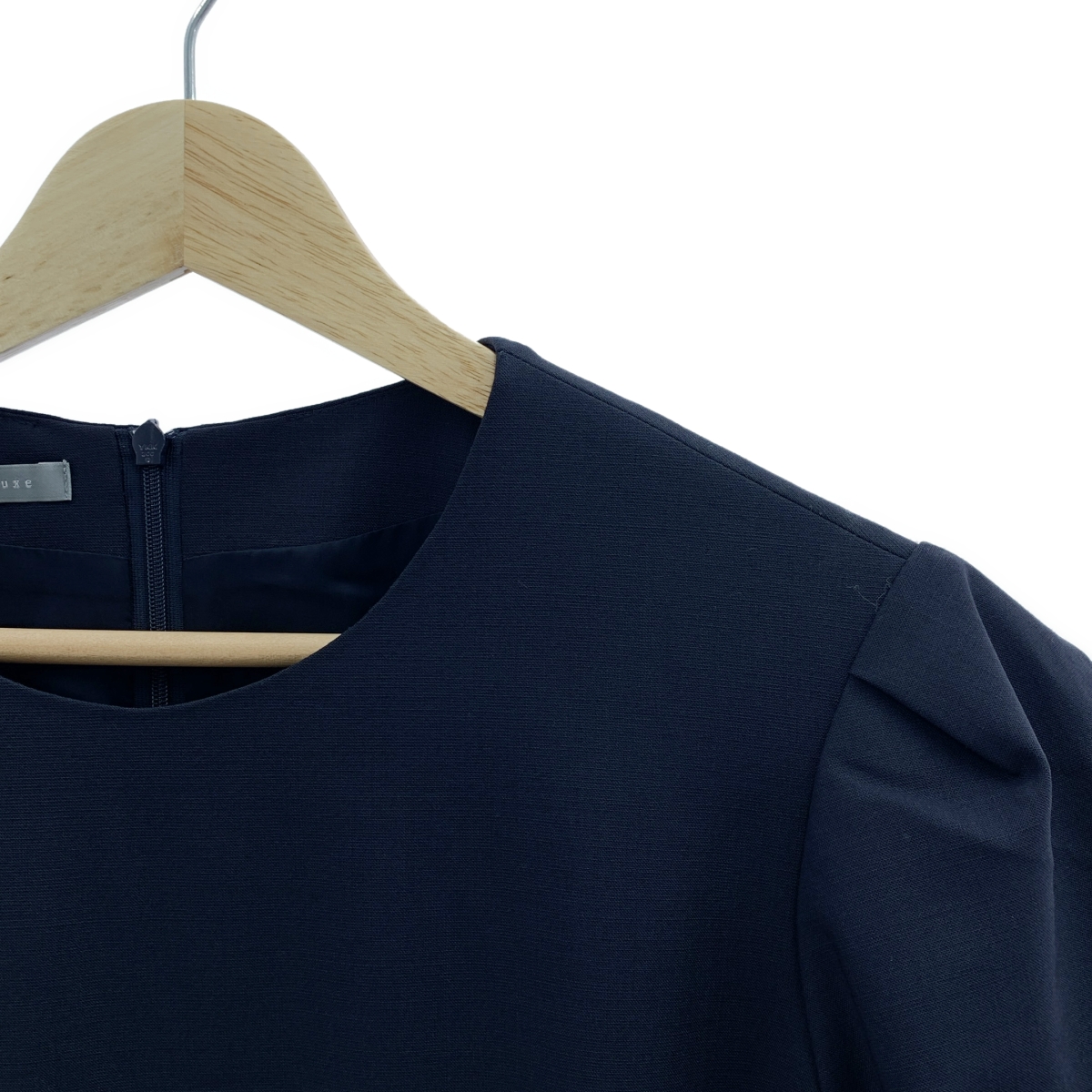 その他 LILIA EVANT ウール混 ストレッチ ワンピース