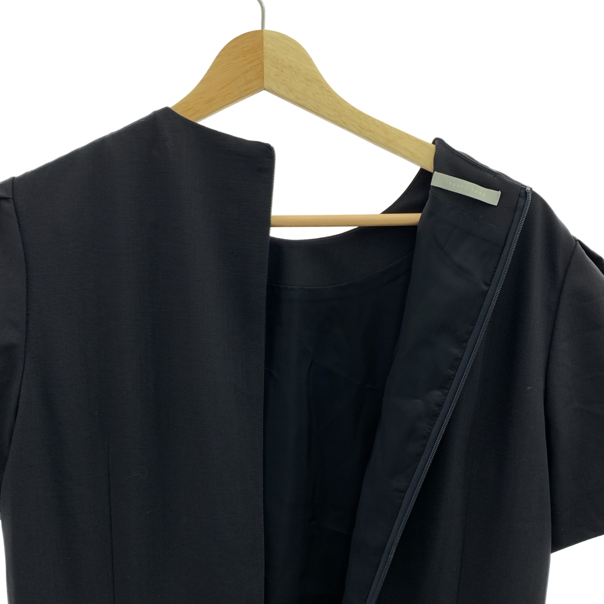 その他 LILIA EVANT ウール混 ストレッチ ワンピース