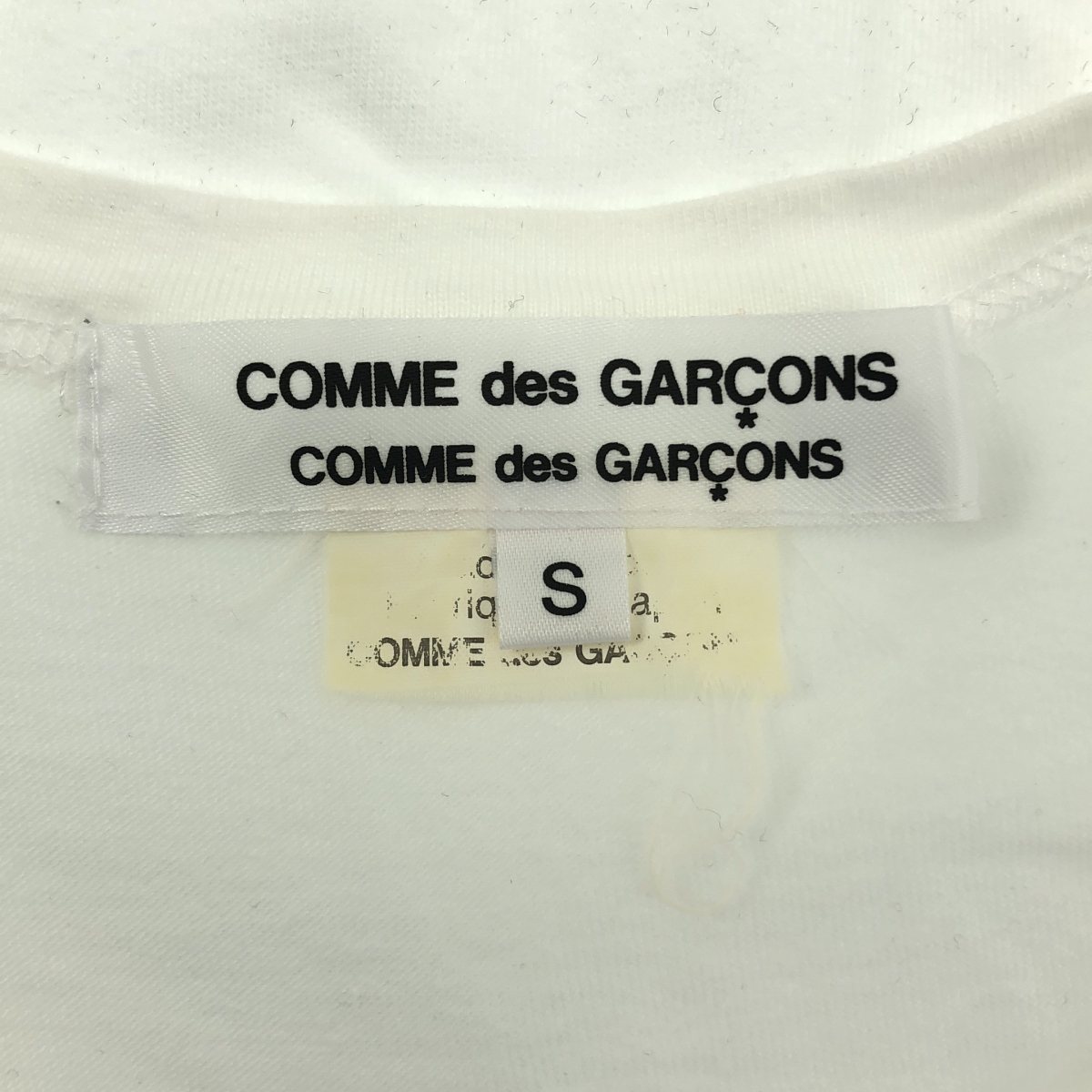 COMME des GARCONS COMME des GARCONS / コムコム ギャザーデザイン フレア Tシャツ