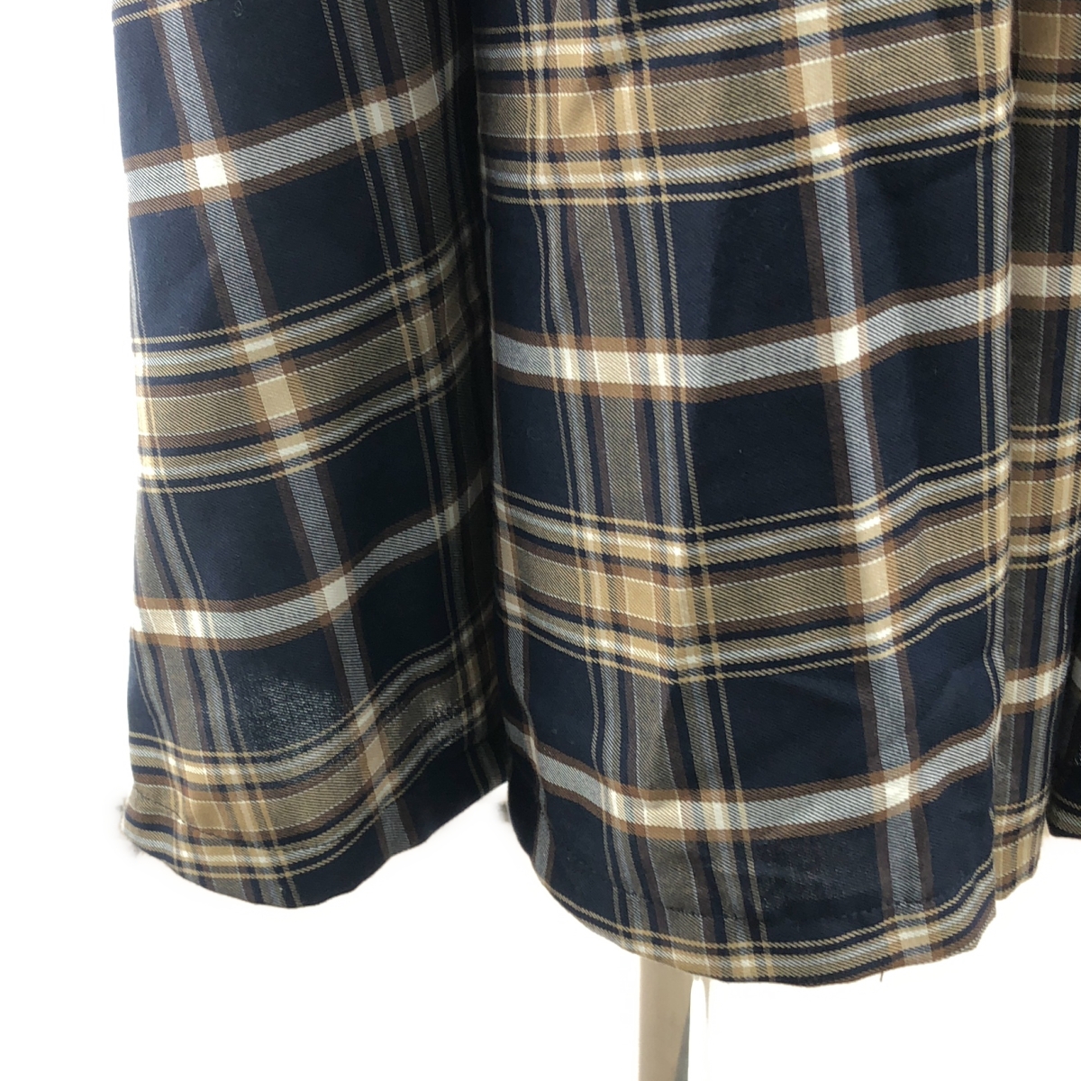 madder madder / マダマダ Luna magical sleeve check dress ルナ  チェック ドレス ワンピース