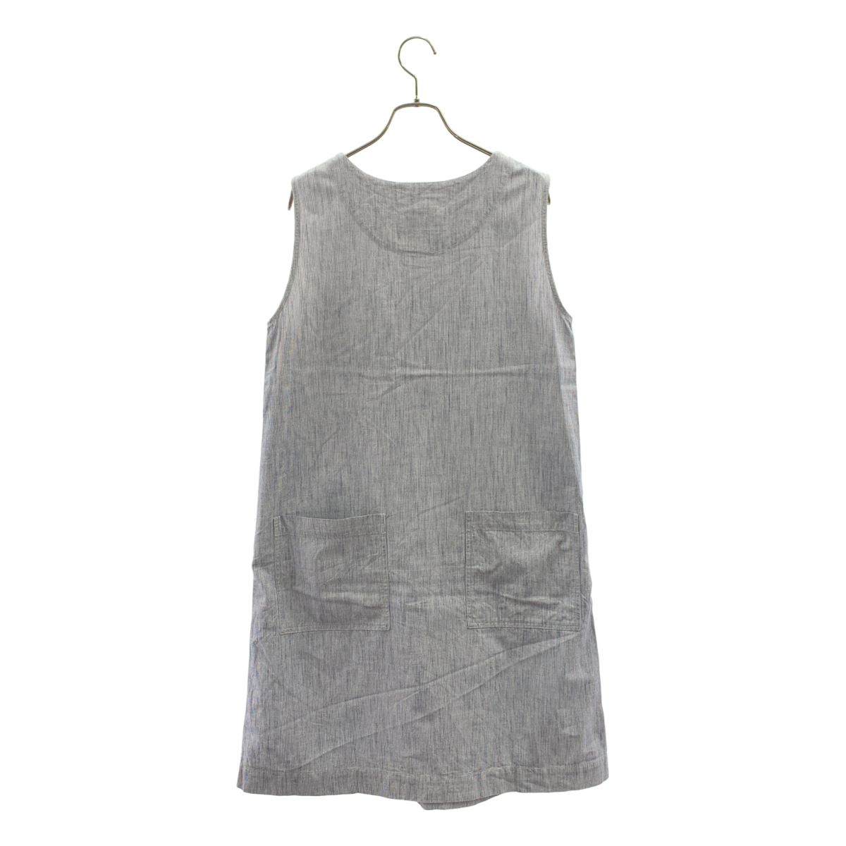 MARGARET HOWELL / マーガレットハウエル コットン ストライプ ノースリーブ ワンピース