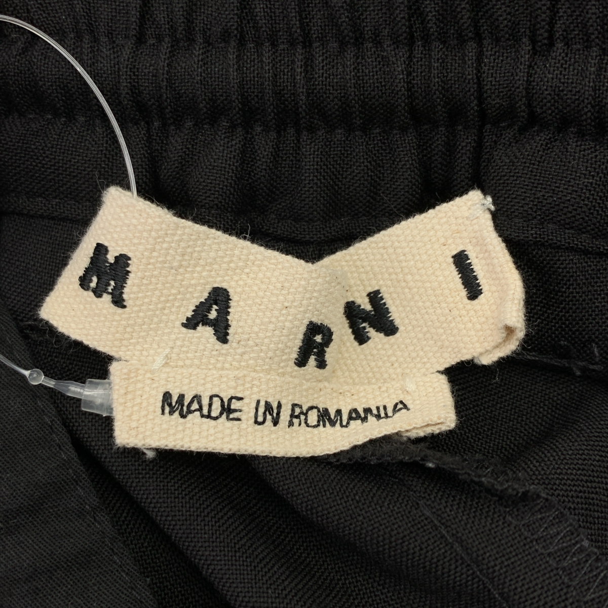 MARNI / マルニ ウール トロピカル シャーリング 1P テーパードパンツ