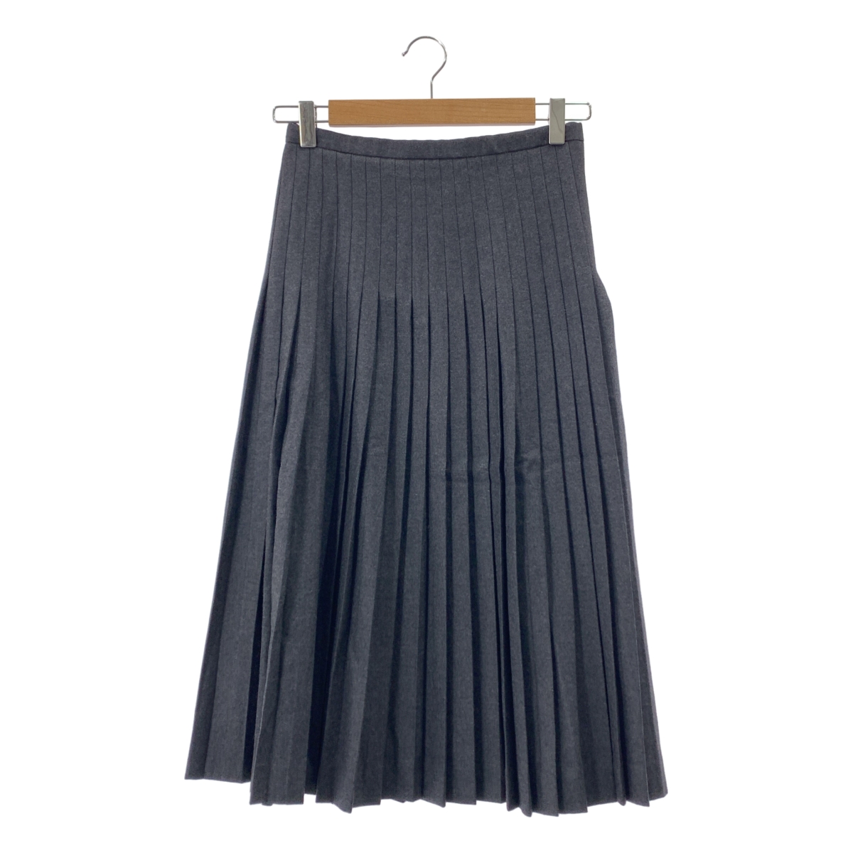 CELINE / セリーヌ フィービー期 カシミヤ ウール バックジップ プリーツ スカート