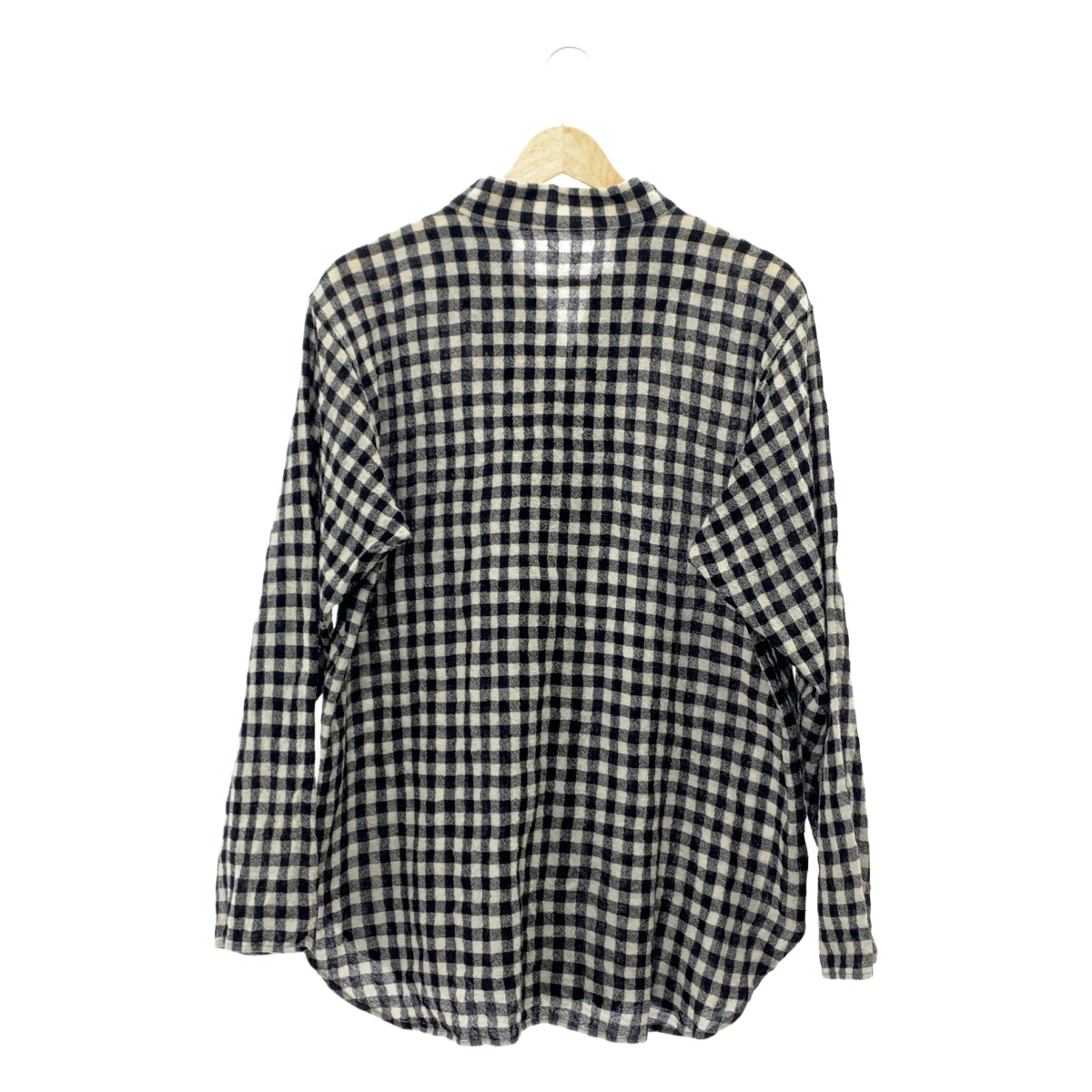 Babaghuri Jurgen Lehl / ババグーリヨーガンレール チェック スタンドカラー シャツ