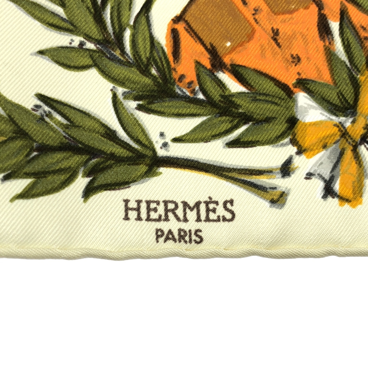 HERMES / エルメス カレ45 CHANTILLY 競馬場 シルク スカーフ