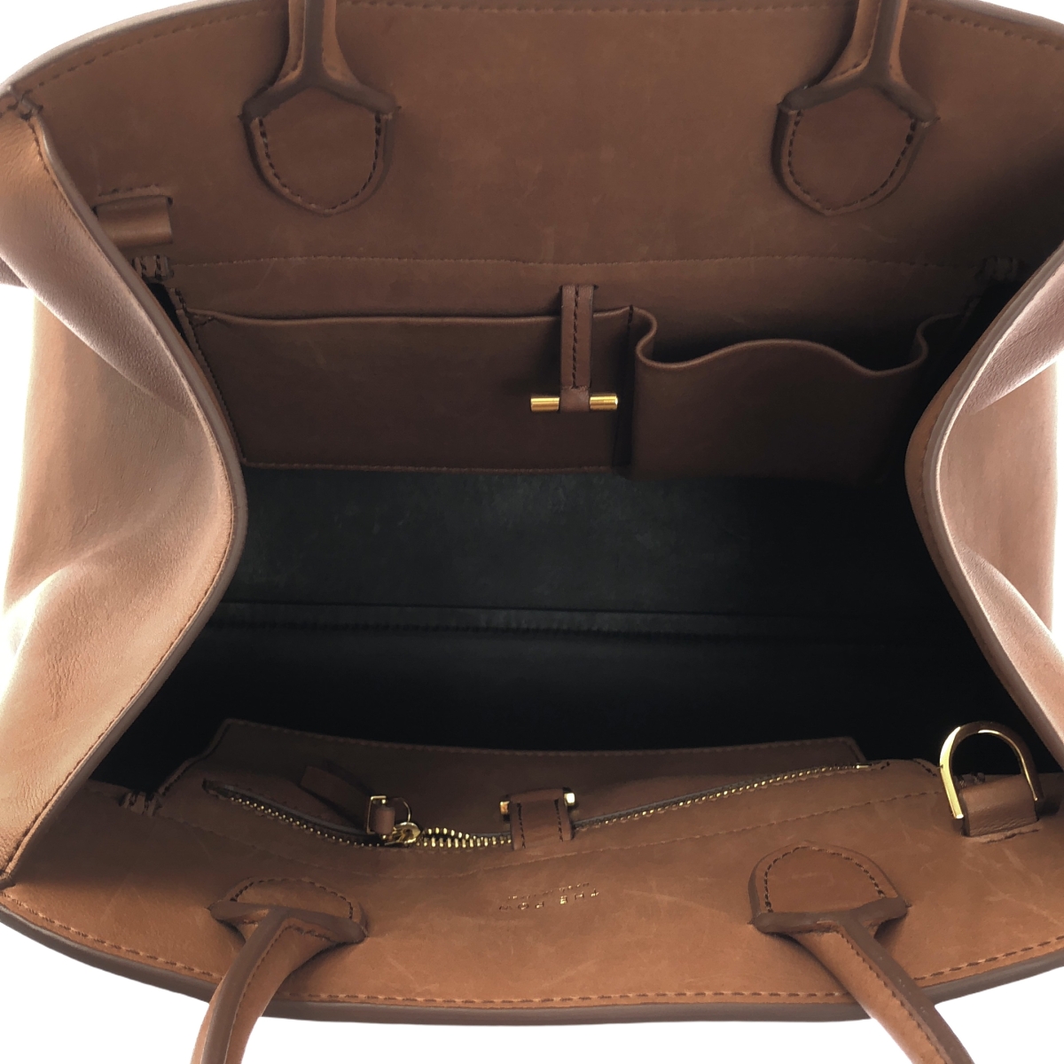 THE ROW / ザロウ MARGAUX BELT 12 / マルゴー ベルト 12 レザー 2WAY ハンドバッグ