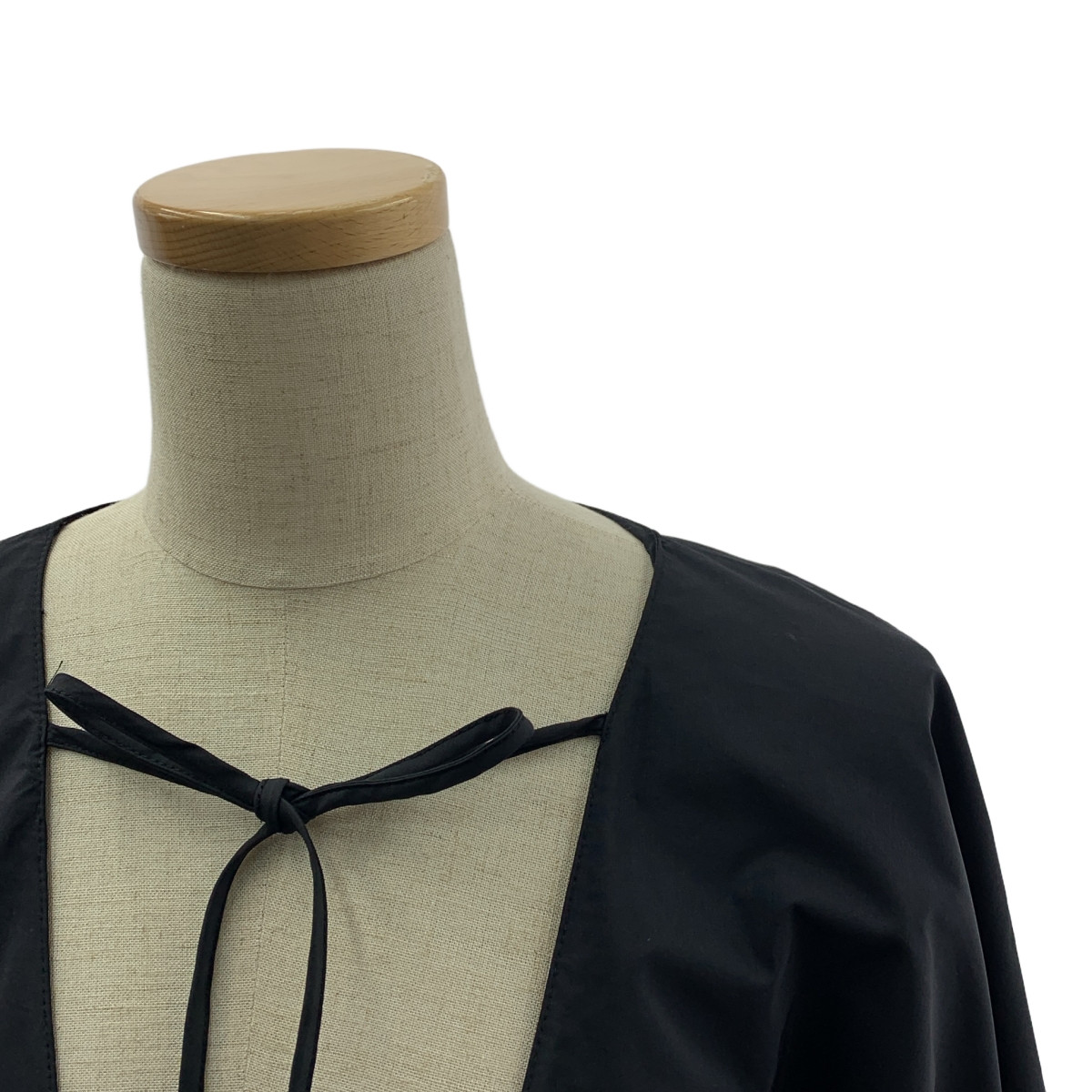 Plan C / プランシー クロップド ラップデザイン ワンピース