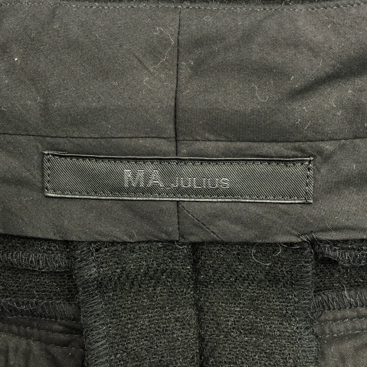 その他 FOLDING BAGGY PANTS アルパカ シルク混 フォールディング バギーパンツ