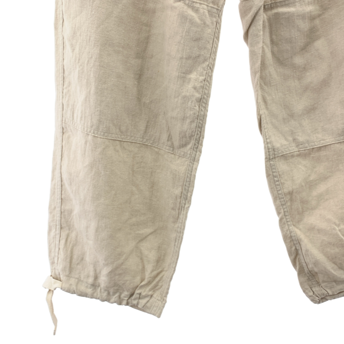 Sillage / シアージ リネン ワイド カーゴパンツ