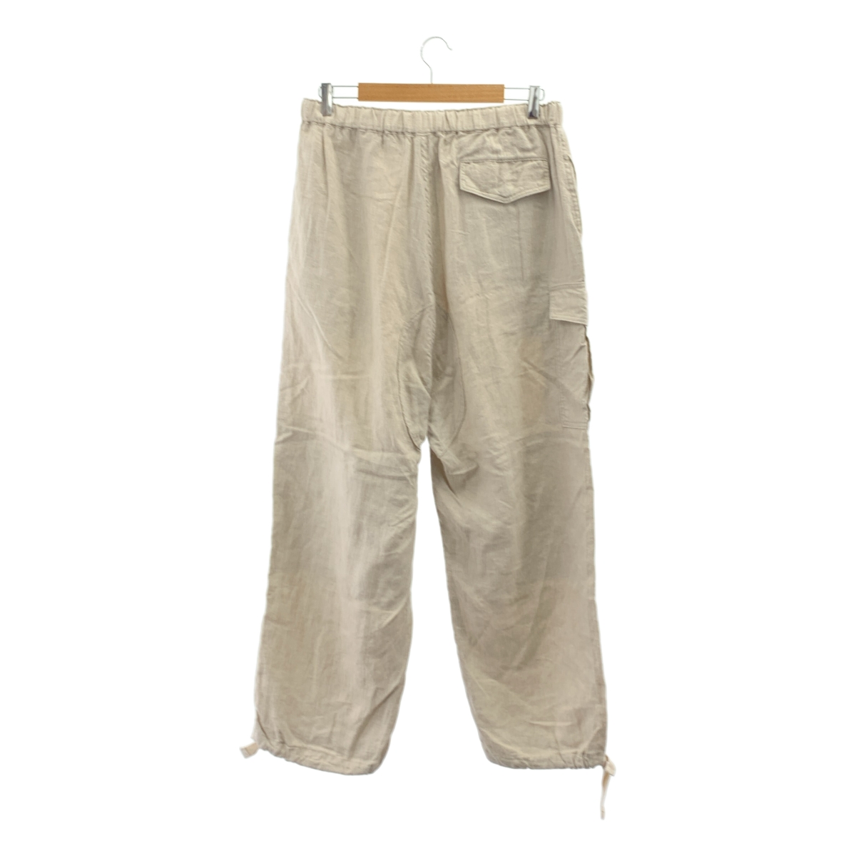 Sillage / シアージ リネン ワイド カーゴパンツ