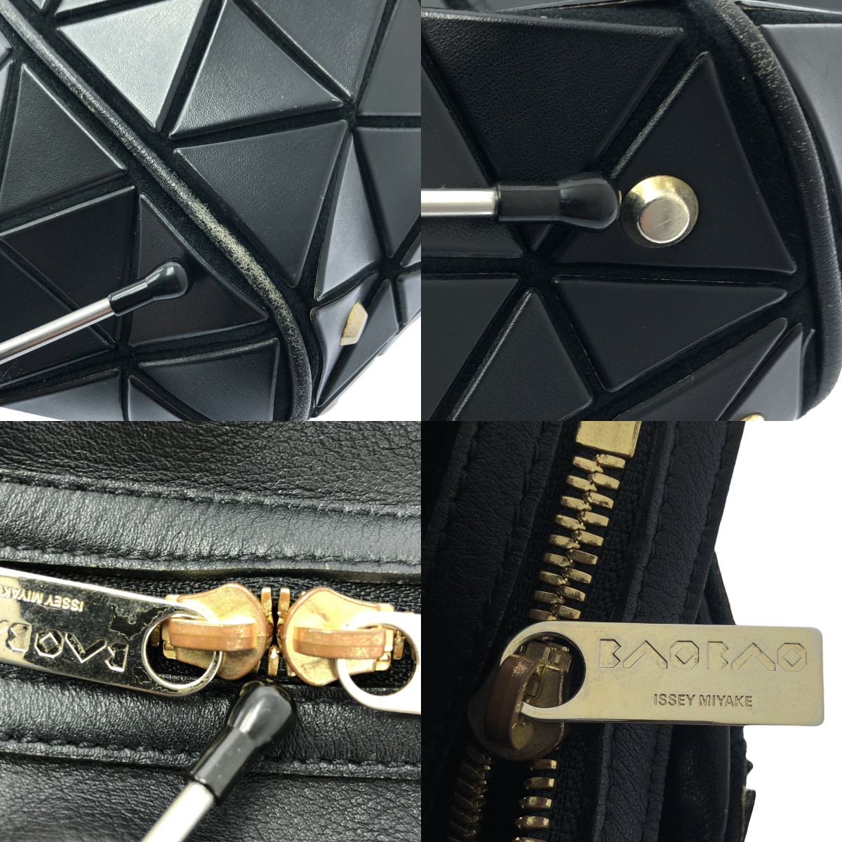 BAO BAO ISSEY MIYAKE / バオバオイッセイミヤケ レザー ハンド トートバッグ