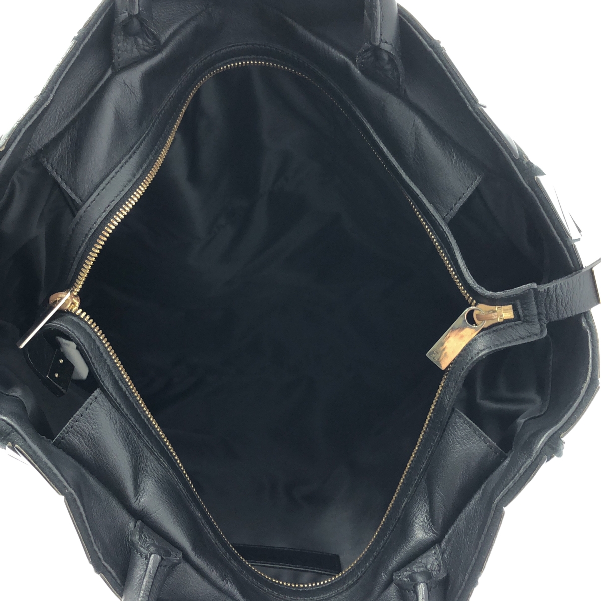 BAO BAO ISSEY MIYAKE / バオバオイッセイミヤケ レザー ハンド トートバッグ