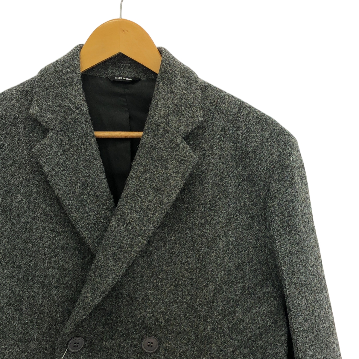 OAMC / オーエーエムシー × HARRIS TWEED / GARY COAT ウール ダブルブレスト チェスターコート