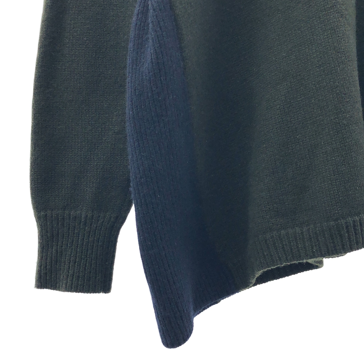 RIM.ARK / リムアーク サイドカラー ウールニット トップス