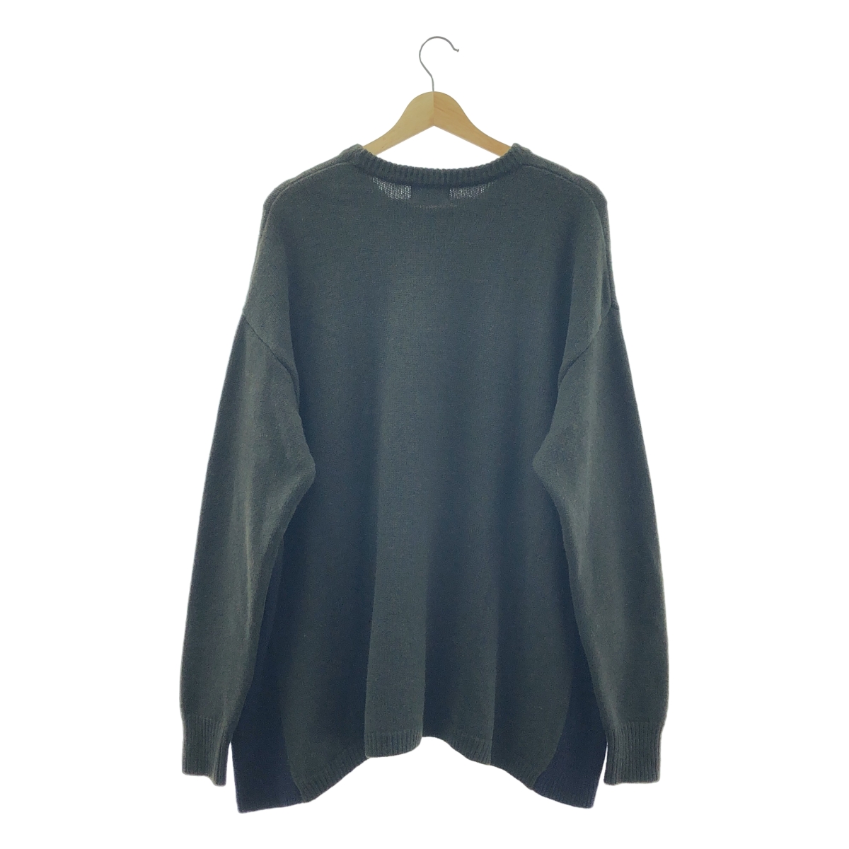 RIM.ARK / リムアーク サイドカラー ウールニット トップス