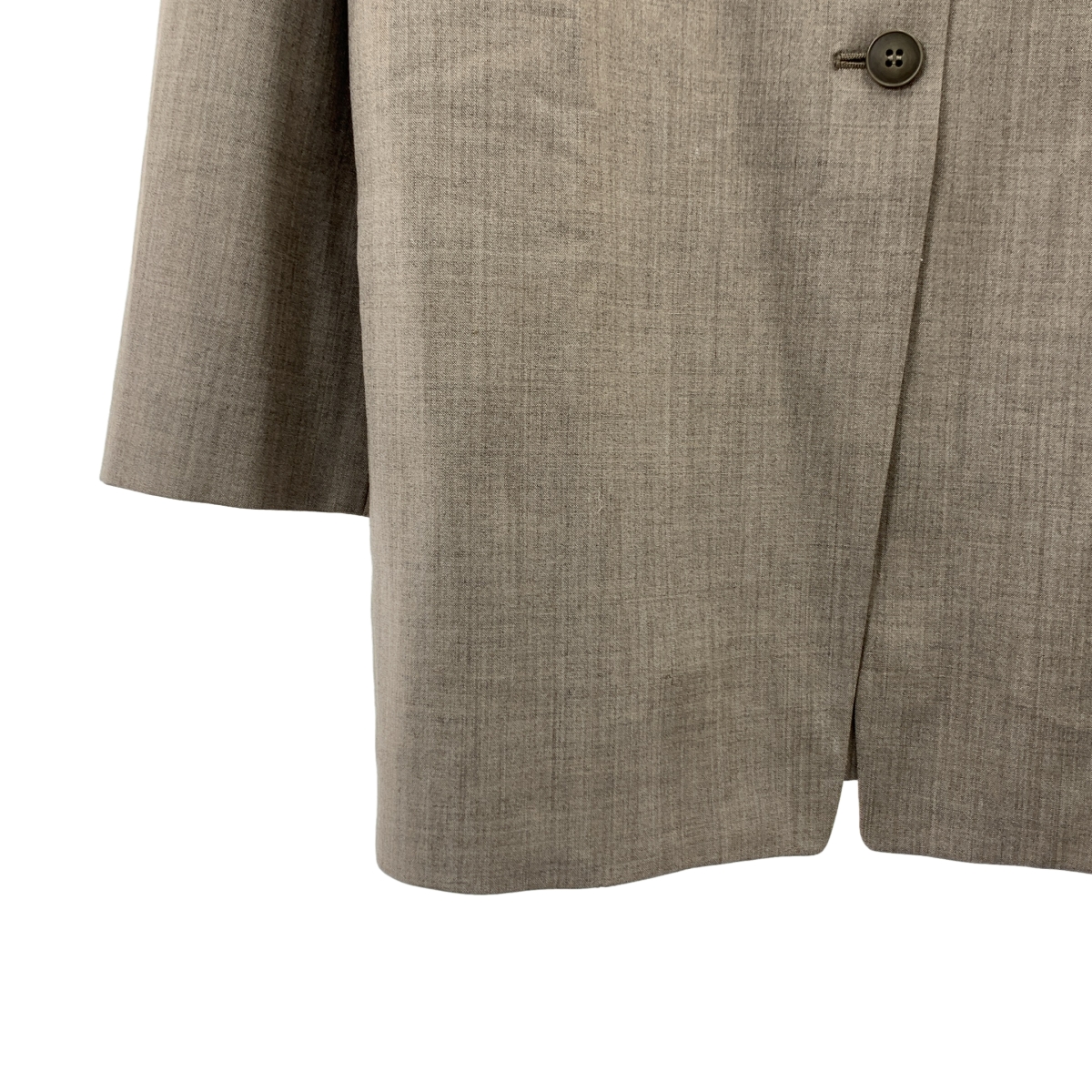 その他 リサイクルウール ノーカラージャケット