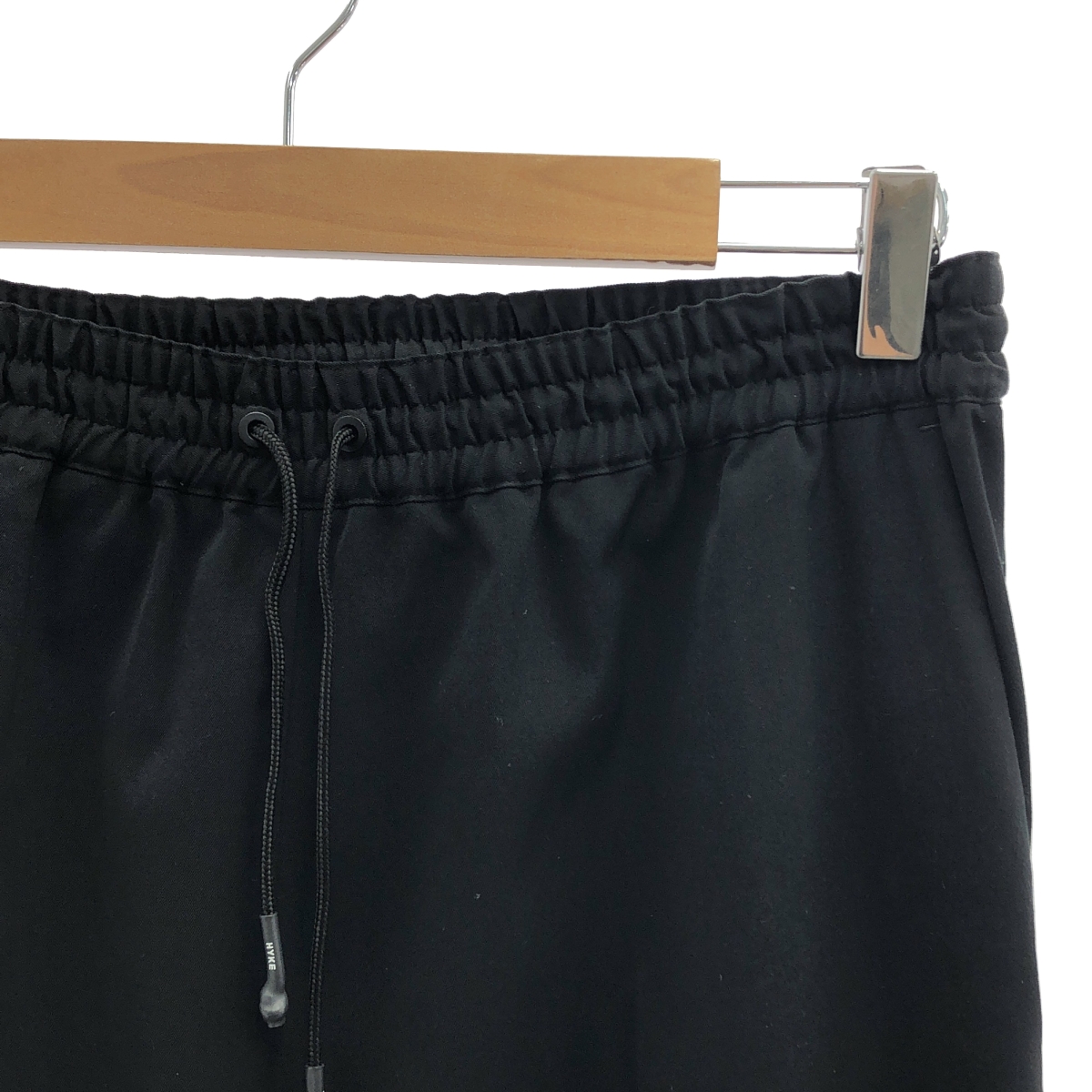 HYKE / ハイク TASLAN WIDE LEG PANTS タスラン ワイドレッグ パンツ ユニセックス