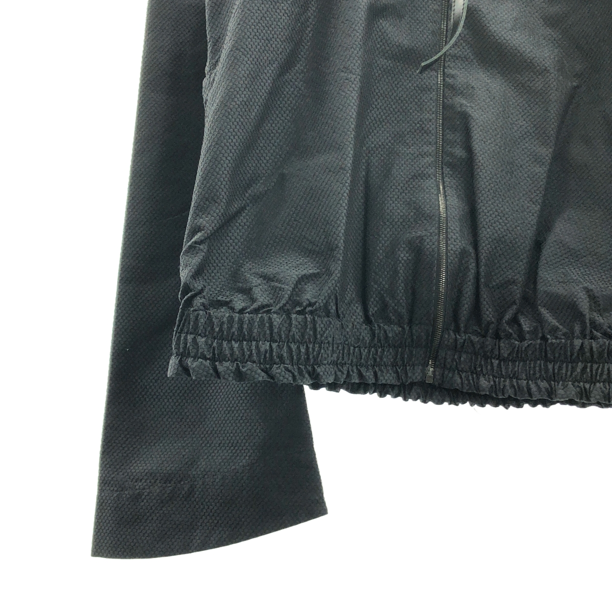 その他 ボリュームスリーブ ジップ ジャケット