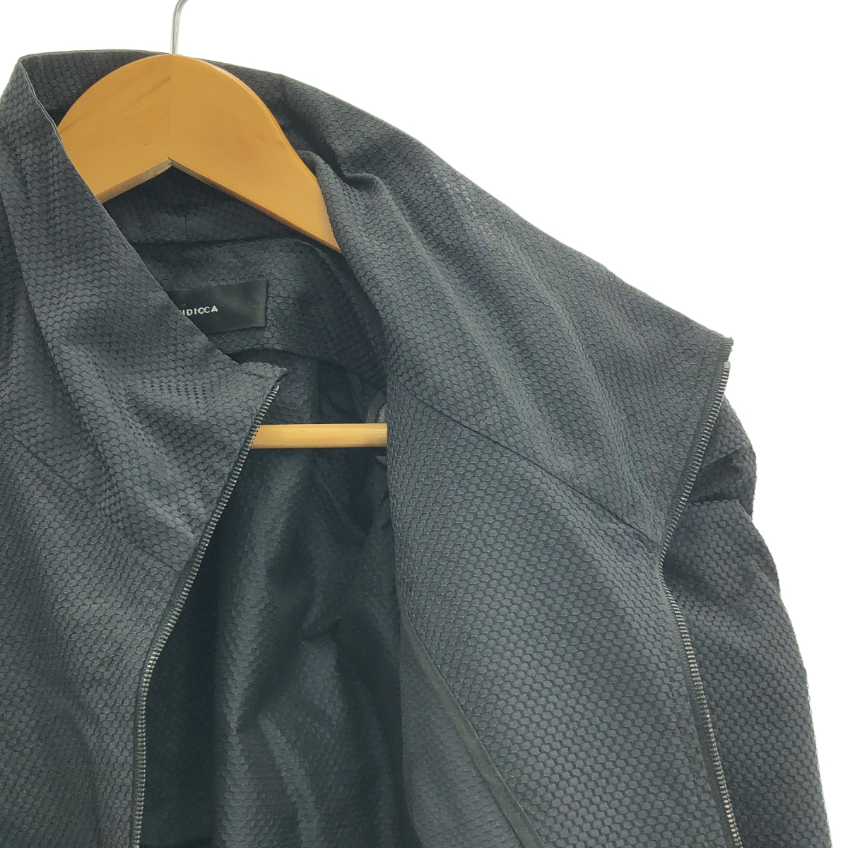 その他 ボリュームスリーブ ジップ ジャケット