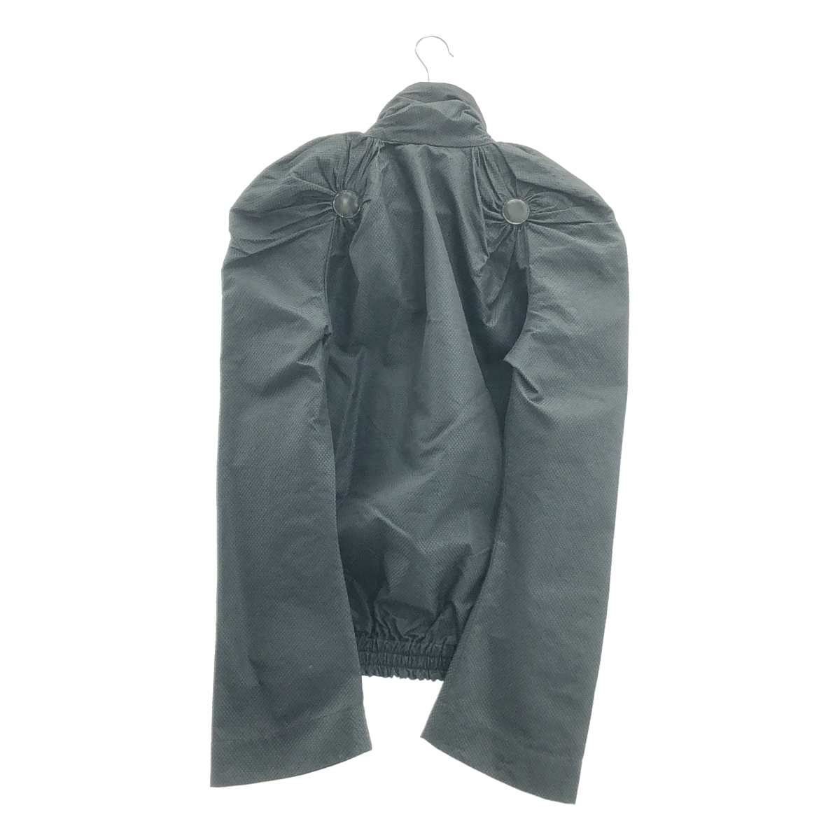 その他 ボリュームスリーブ ジップ ジャケット