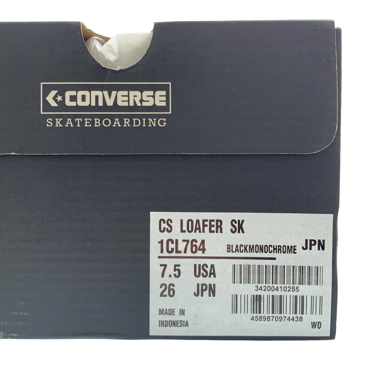 CONVERSE / コンバース CS LOAFER SK / 1CL764 スエード ロゴ ローファー  スニーカー
