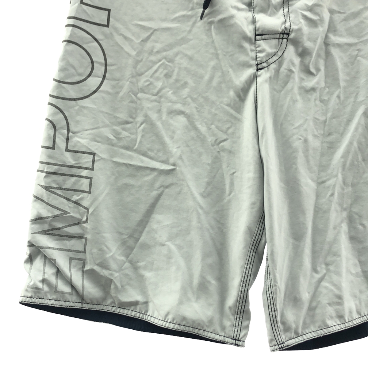 EMPORIO ARMANI / エンポリオアルマーニ ロゴ ドローストリング スイム ショート パンツ ショーツ