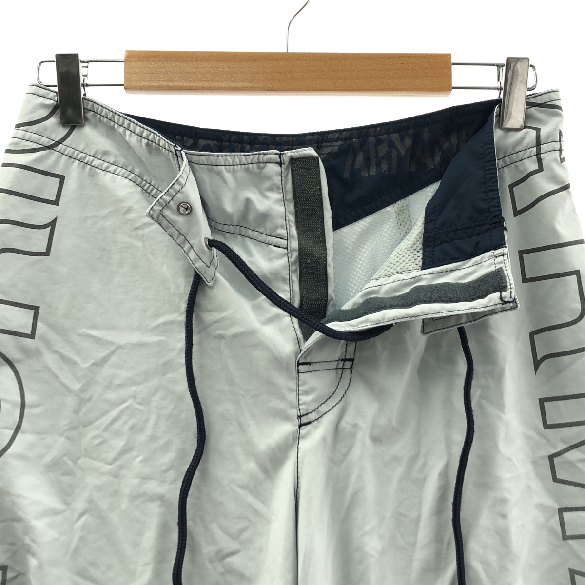 EMPORIO ARMANI / エンポリオアルマーニ ロゴ ドローストリング スイム ショート パンツ ショーツ