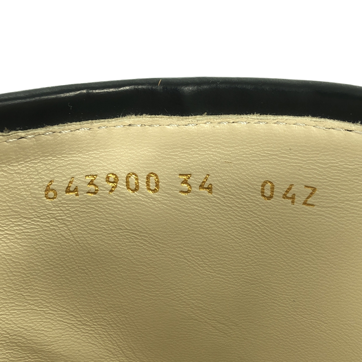 GUCCI / グッチ HORSEBIT ANKLE BOOTS bee ホースビット ビー レザー ショートブーツ