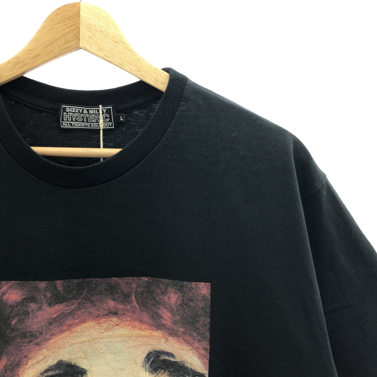 HYSTERIC GLAMOUR / ヒステリックグラマー TERRY RICHARDSON プリント クルーネック カットソー