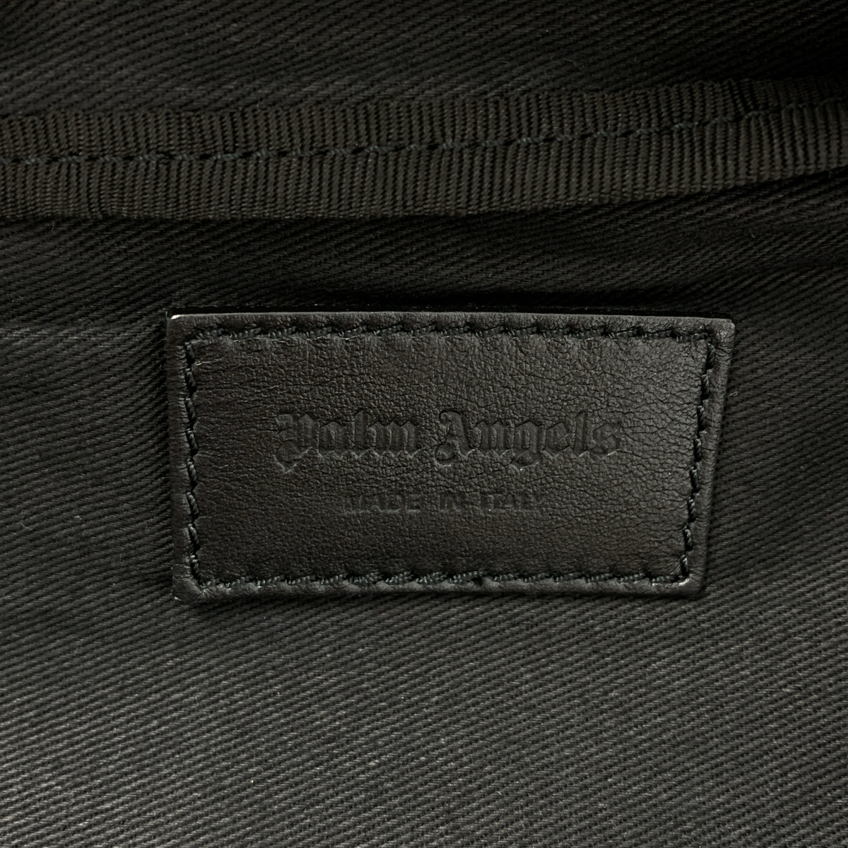 Palm Angels / パームエンジェルス ロゴ ナイロン ボディ ウエスト バッグ