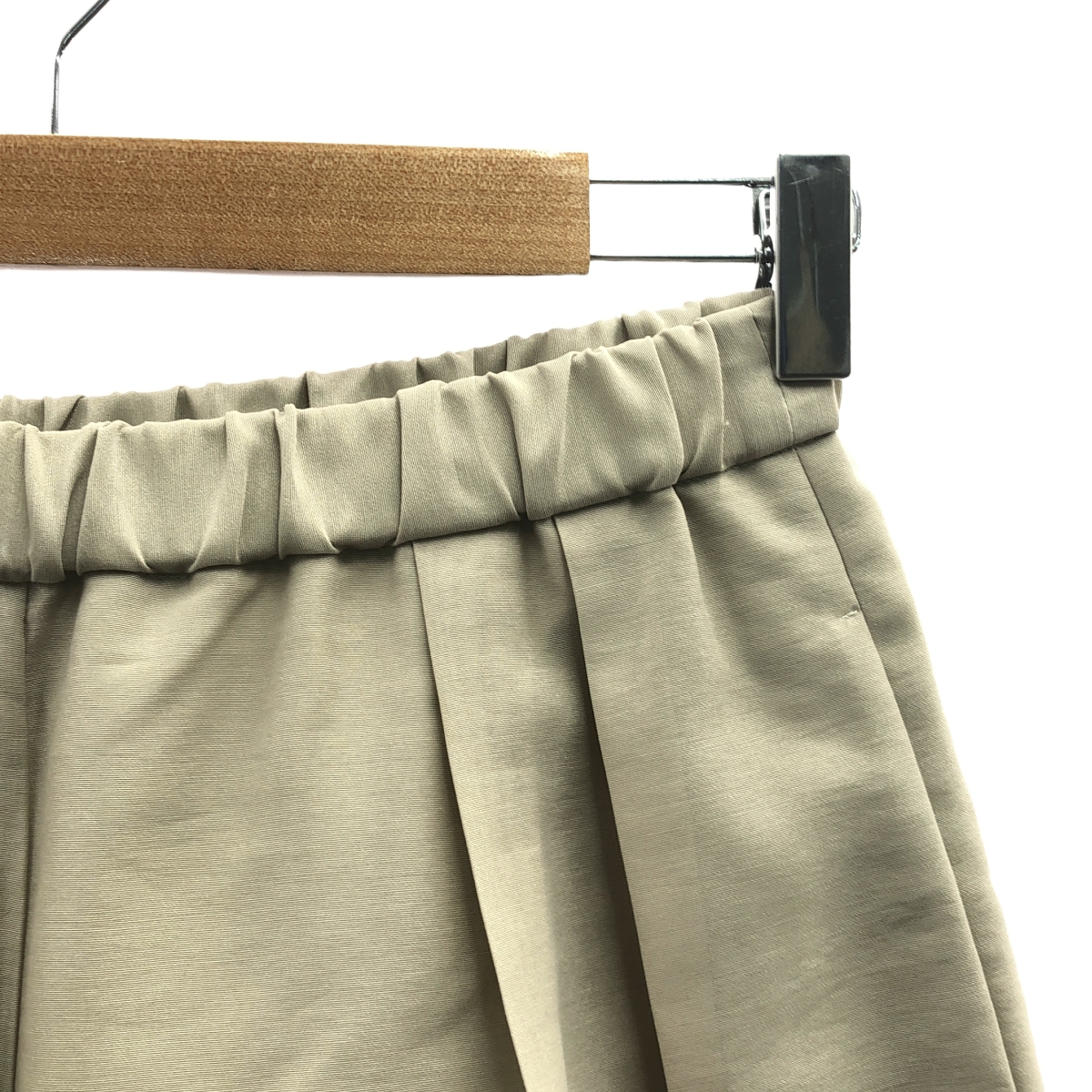 ebure / エブール フラッフィーオーガンジー ワイドパンツ