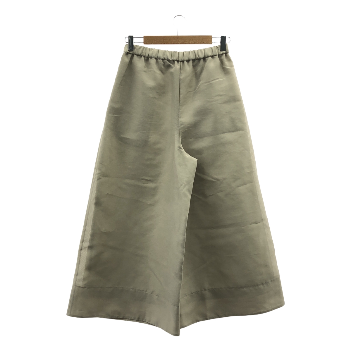 ebure / エブール フラッフィーオーガンジー ワイドパンツ