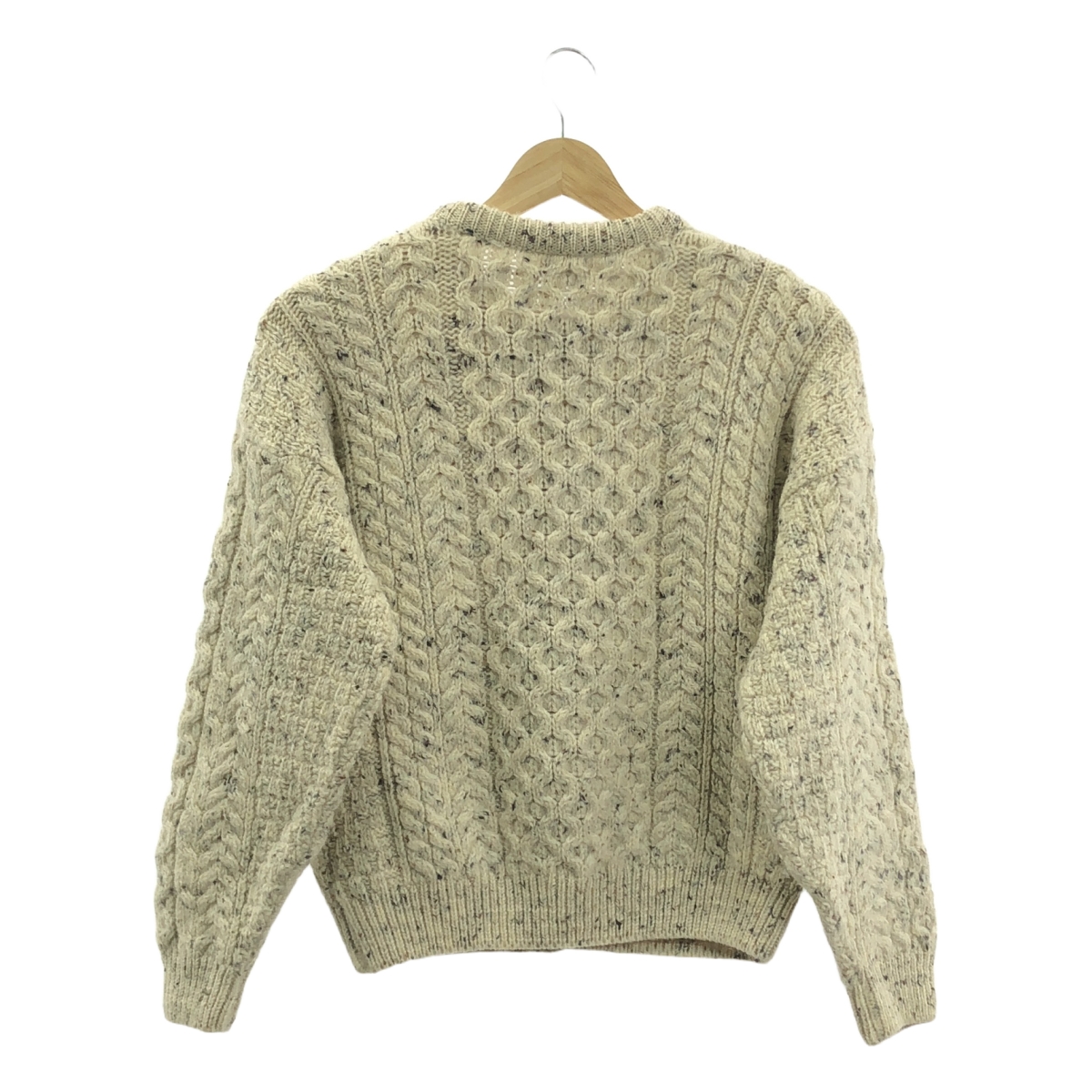 その他 Carraigdonn / キャレイグドン クルーネック ネップ ウール ニット カーディガン