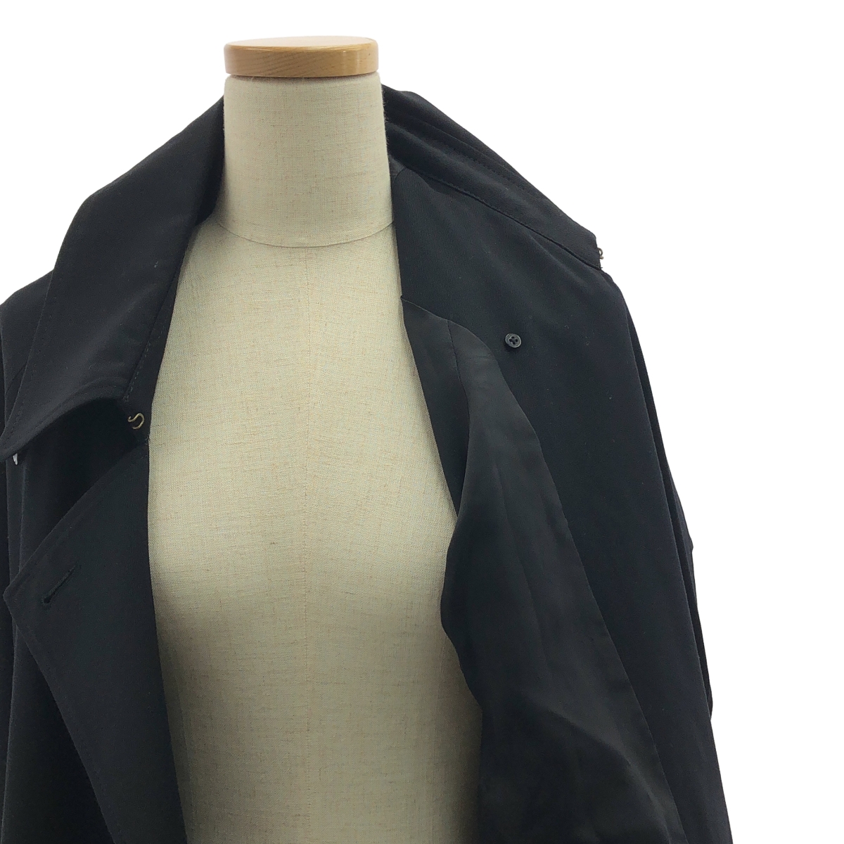 MUSE de Deuxieme Classe / ミューズドゥーズィーエムクラス GABARDINE TRENCH / ベルテッド トレンチ オーバー コート / 総裏地