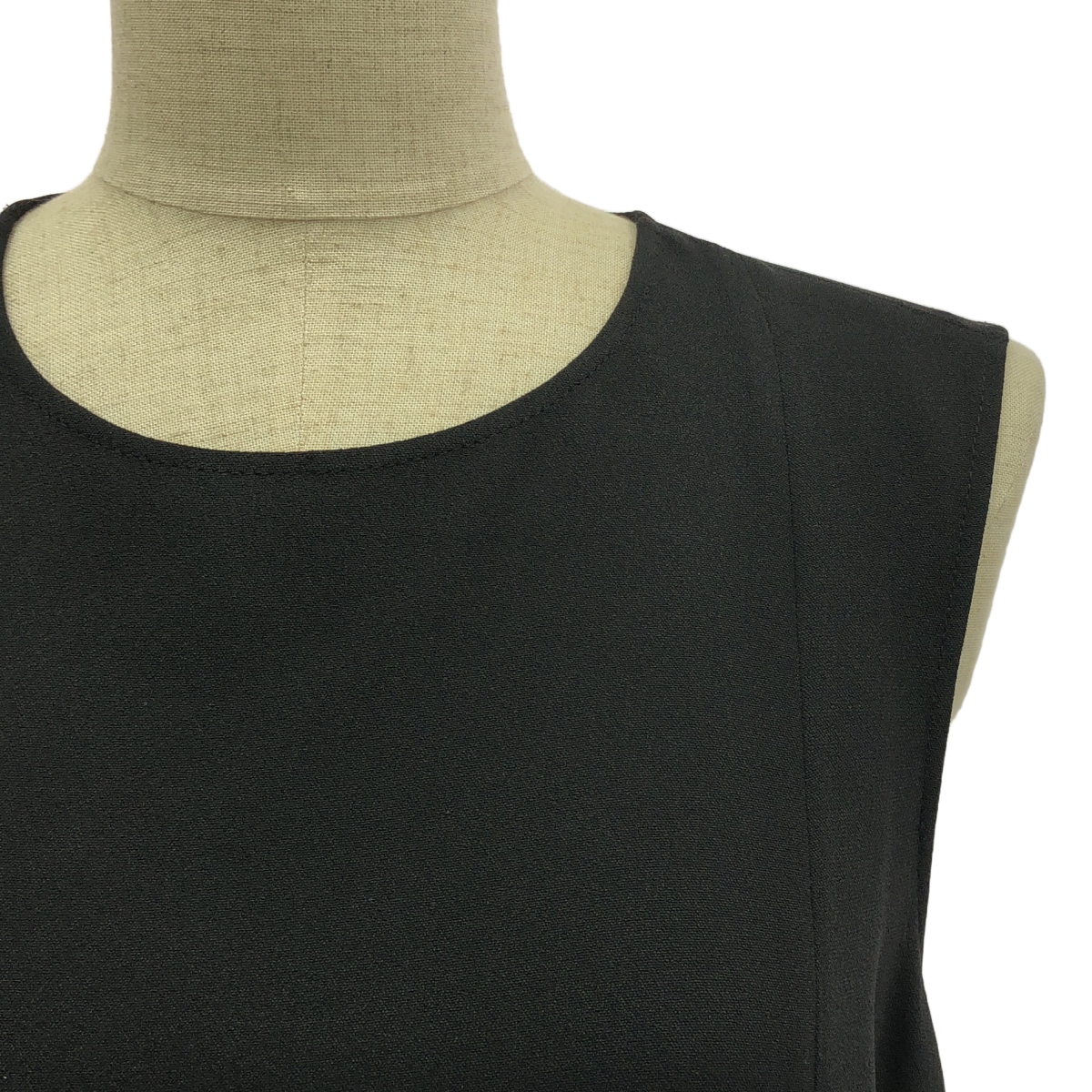 その他 ウールメルトンベルト ノースリーブ レーヨン ワンピース