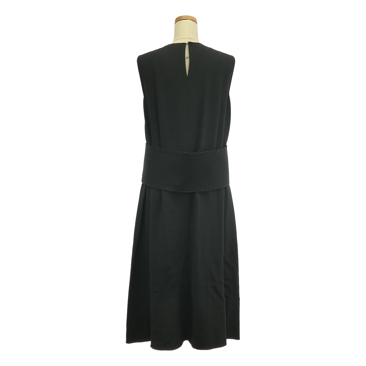 その他 ウールメルトンベルト ノースリーブ レーヨン ワンピース